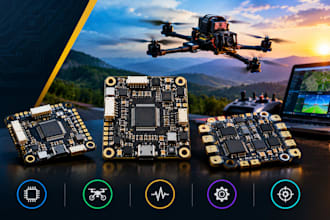 design fpv drone flight controller, px4, ardupilot using stm32 and pixhawk