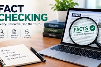 check articles verify and research information for accuracy