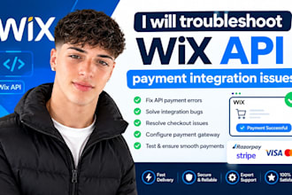 troubleshoot wix API payment integration issues