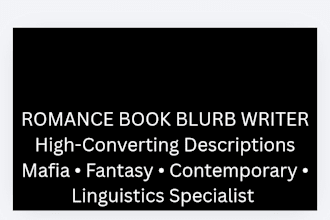 write a captivating romance book description or blurb