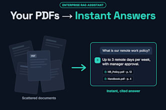 build a rag chatbot for your pdfs with cited answers