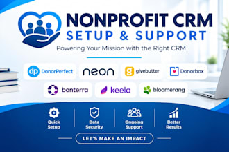 donorperfect neon CRM neon CRM givebutter donorbox bonterra keela bloomerang