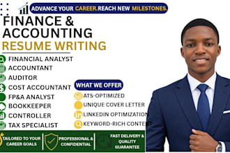 write a banking and finance resume