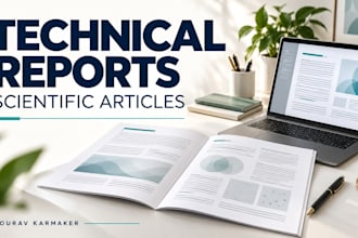 write scientific articles and technical reports