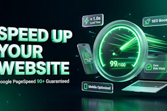 speed up your website to 90 plus google pagespeed