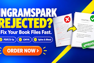 fix rejected ingramspark files, interior and cover for approval