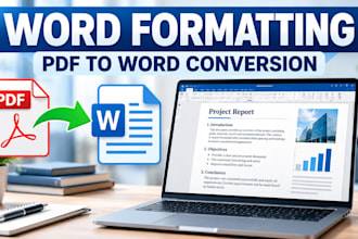 format word documents and convert PDF to word
