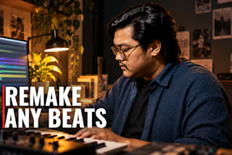produce custom exclusive beats or remake any type beats