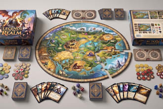 design card game development, board game, card game develop, board game