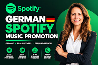 do organic german spotify music promotion spotify promotion