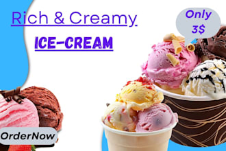 design professional food posters and restaurant banners