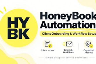 setup honeybook client onboarding and workflow automation