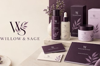 design a professional brand identity, logo and brand guidelines