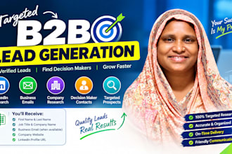 provide targeted b2b leads and business contact lists