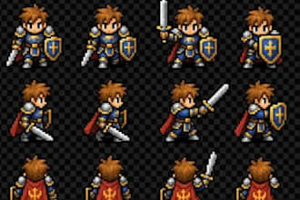 pixel art sprite sheet pixel art animation rpg maker pixel art character sprite