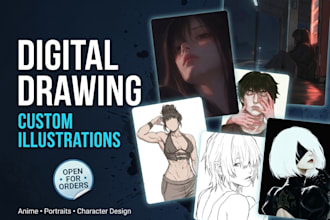 draw a digital drawing for you