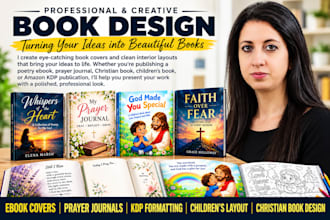 do poetry ebook cover prayer journals kdp children layout christian book design