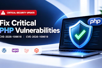 fix critical PHP vulnerabilities and security issues