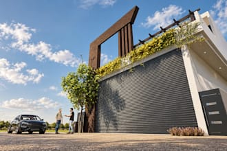 design a 3d house exterior and rendering in sketchup