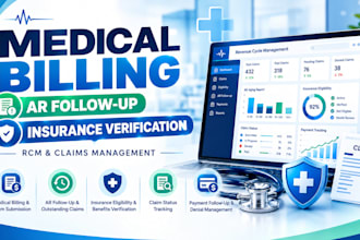 do medical billing, ar follow up, and insurance verification