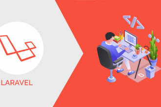develop websites, apis and troubleshoot your laravel project