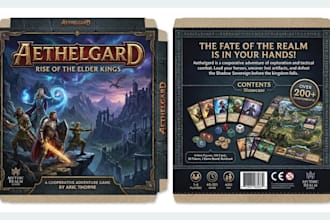 design card game box art board game box design and custom game packaging