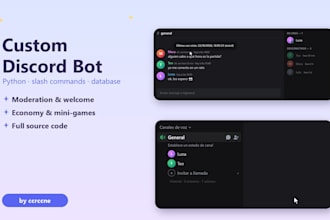 create a custom discord bot in python with slash commands