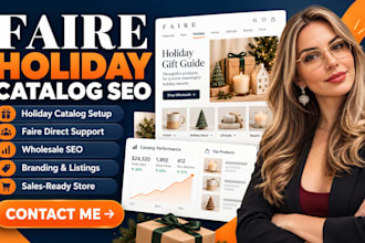 faire holiday catalog SEO faire direct faire wholesale faire branding faire