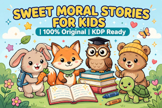 write sweet kids moral stories with lesson for children