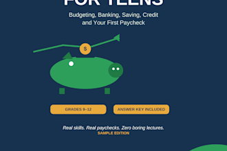design educational ebook and lead magnet with mcq question bank