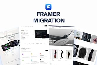 migrate and rebuild your website in framer