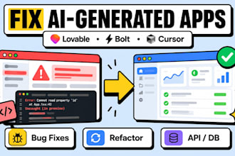 fix and debug your lovable, bolt or cursor ai app