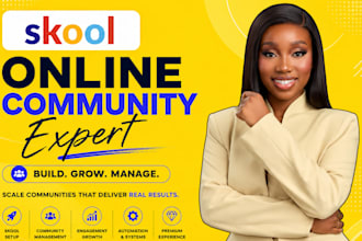 skool community setup skool credit repair skool online course skool manager