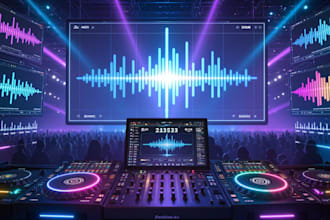 create professional dj drops, producer tags, radio drops and intros