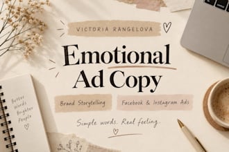 write emotional and persuasive ad copy for your brand