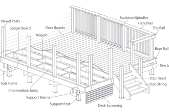 design deck plans and construction drawings