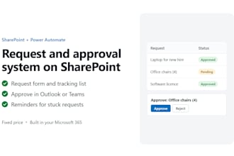 build a sharepoint approval workflow with power automate