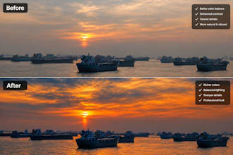 professionally edit and color correct your photos
