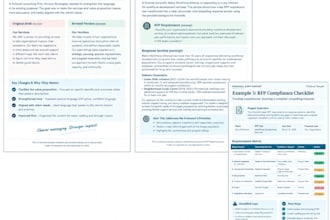 help polish professional proposals and rfp responses