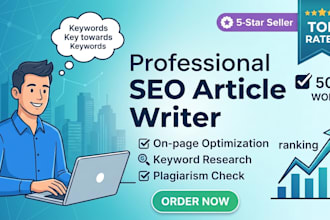 write SEO optimized blog posts and ai articles using chatgpt
