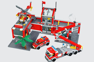 do custom 3d lego model lego toy, lego car, lego house lego bike pdf instruction