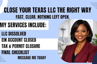 dissolve your texas llc and close your irs ein account