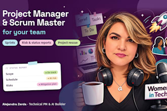 be your remote technical project manager and scrum master