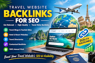build travel websites backlinks