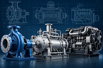 provide mechanical engineering support for your industrial projects
