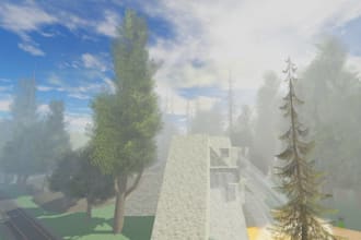 build a custom roblox map, building or game environment