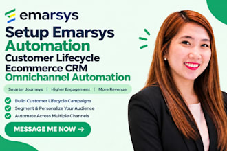 setup emarsys automation customer lifecycle ecommerce crm omnichannel automation