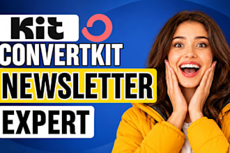convertkit newsletter kit landing page convertkit automation convertkit expert