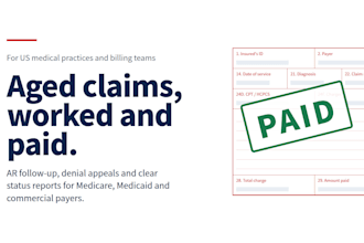 do US medical billing and ar follow up
