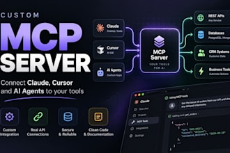 build a custom mcp server for claude cursor and ai agents